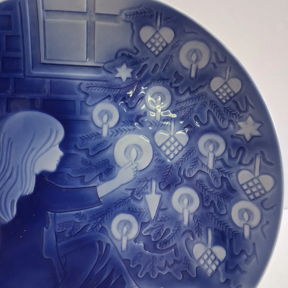 1971 Desiree Christmas Plate The Little Match Girl Denmark 7.5